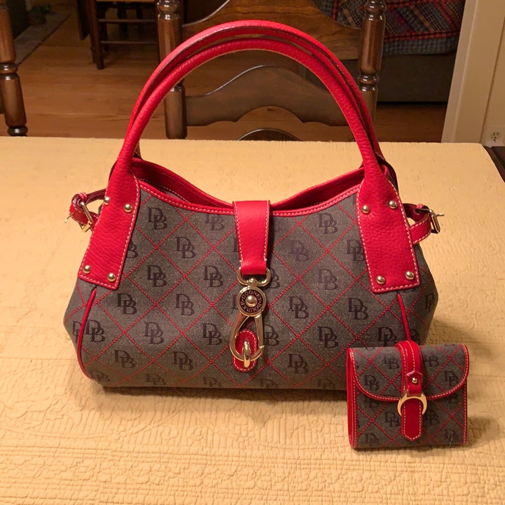 Authentic Dooney & Bourke  and wallet